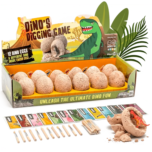 12 DINO'S EGGS DIGGING GAME