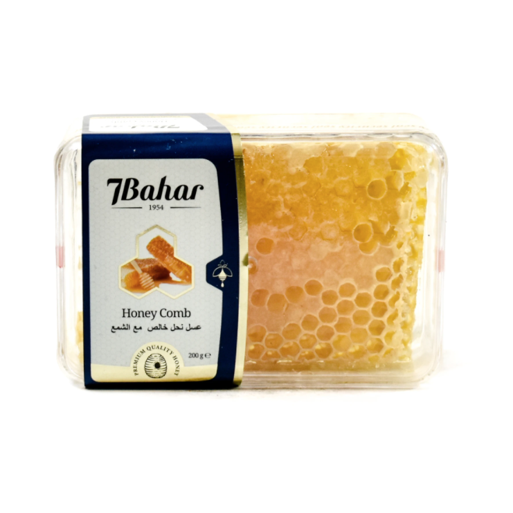 7 BAHAR NATURAL HONEYCOMB 200 GM