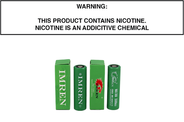 2x imren 18650 3500mah 30A