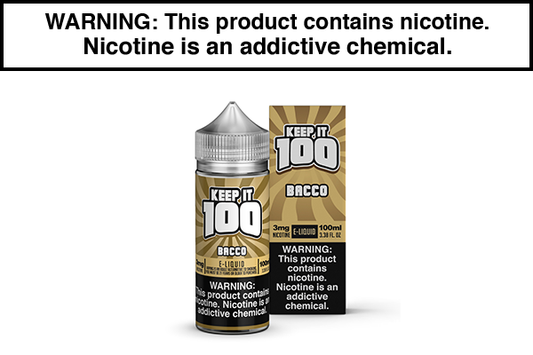 BACCO BY KEEP IT 100