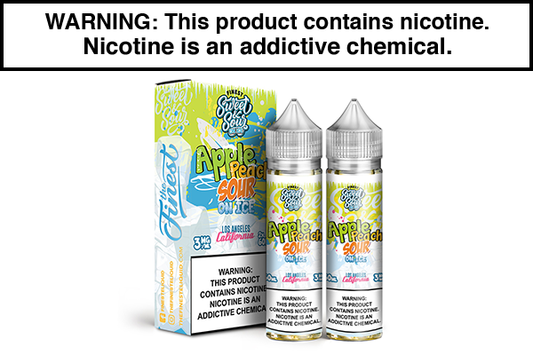 APPLE PEACH SOUR RINGS ON ICE BY FINEST SWEET AND SOUR