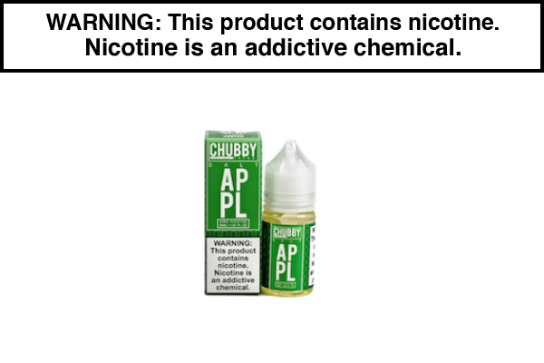 APPLE BY CHUBBY BUBBLE VAPES NIC SALT