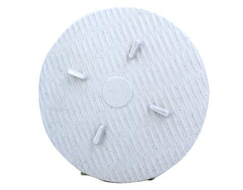 BAMBOO PLATE ROUND 8 INCH