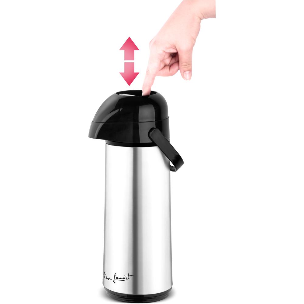 "LAMART" LT4036 VACUUM FLASK 1LTR PIST