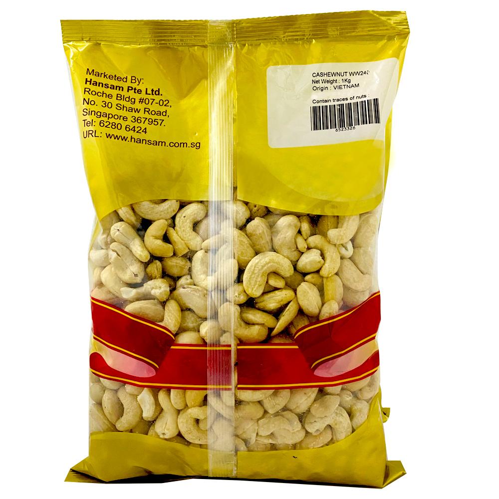 "GOLDEN HARVEST" PREMIER CASHEW NUTS W240 -1KG