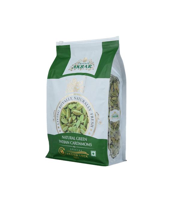 "EMPEROR AKBAR" GREEN CARDAMOM -GREEN PACK 250 GM