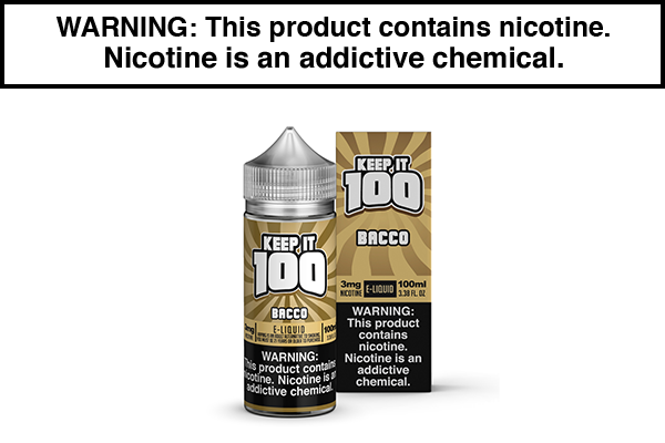 BACCO BY KEEP IT 100