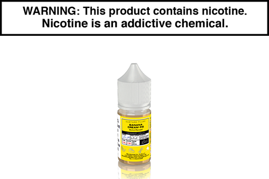 BANANA CREAM PIE BY GLAS BASIX NIC SALTS